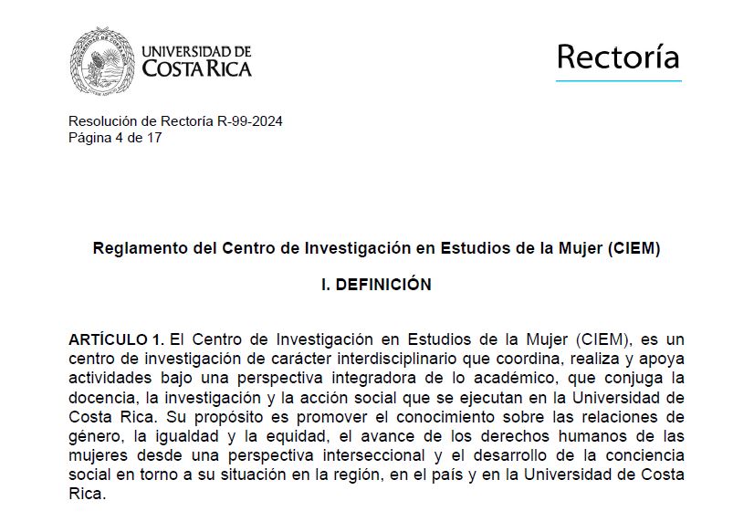 Reglamento CIEM